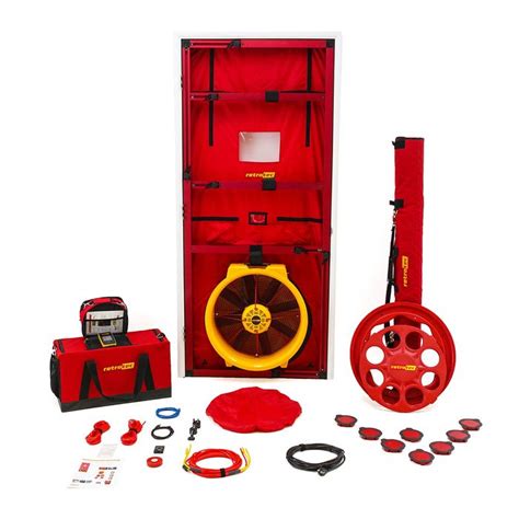 blower door test kit